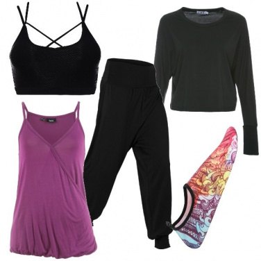 Outfit Yoga per stare bene
