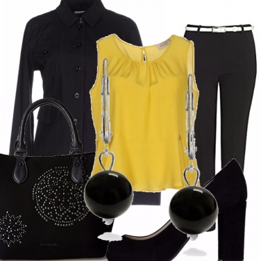 Outfit Giallo autunno