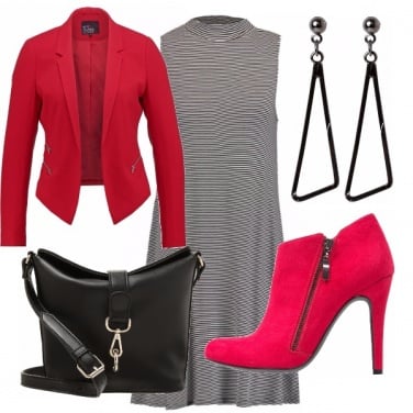 Outfit Rosso fiammante! Look in low.
