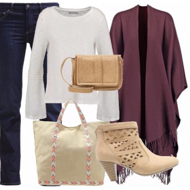Outfit Curvy boho autumn