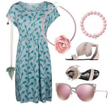Outfit Verde vs rosa 2a4