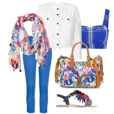 Outfit Colori e frange