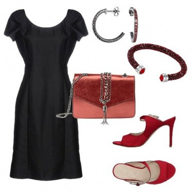 Outfit Tubino nero e... 1841