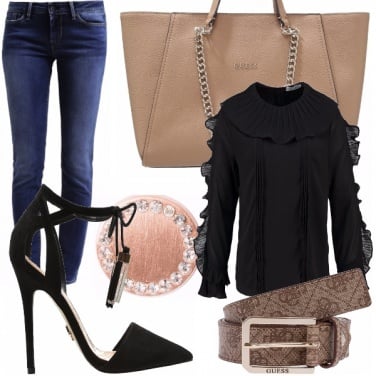 Outfit Soft black