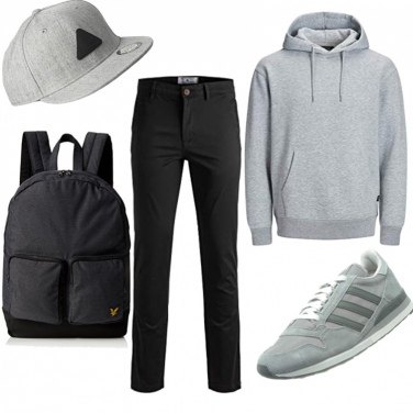 Cómo combinar una Sudadera de color Gris - Blog Moda Hombre