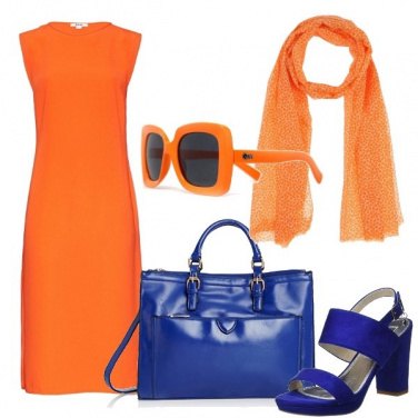 Outfit Arancio dagli occhi del cielo