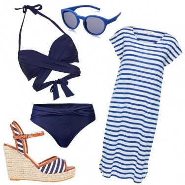 Outfit Classiche righe