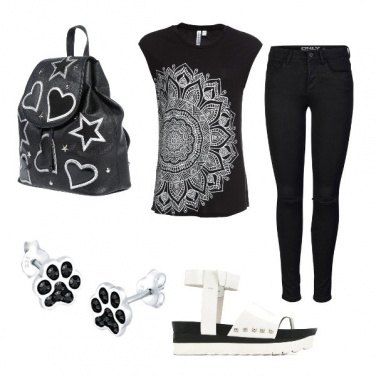 Outfit CMPS Volevo un gatto nero