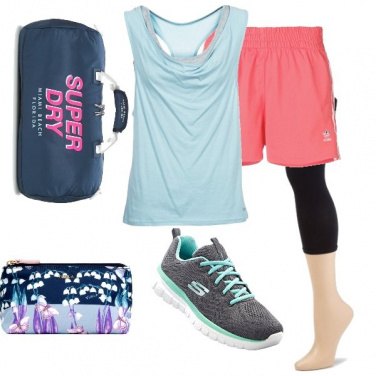 Outfit Pilates al parco