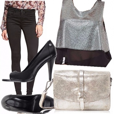 Outfit Dettagli argento!