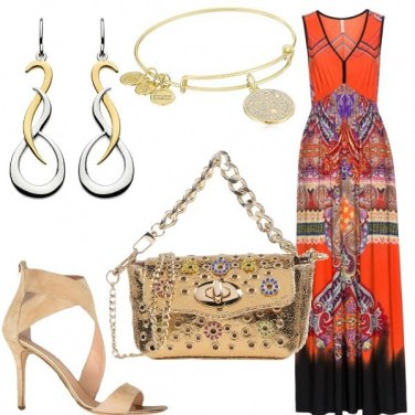 Outfit Etnico chic per una serata speciale