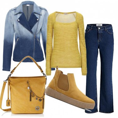 Outfit Botas Amarillo Mujer: 3 Outfit Mujer | Bantoa