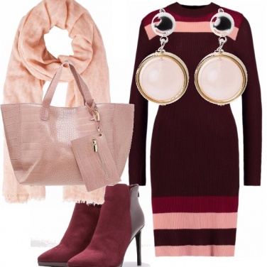 Outfit Grappoli rosa