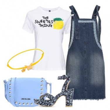 Outfit Il vestito di jeans