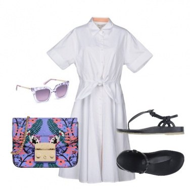 Outfit Oggi viola!