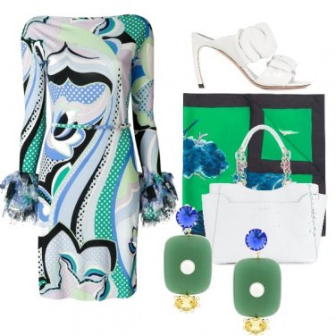 Outfit CMPS Les fleures bleues