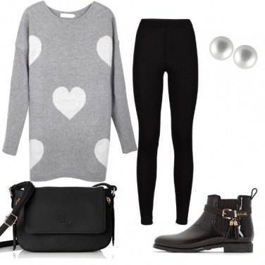 Outfit Black heart