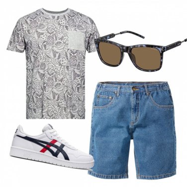 Outfit Camiseta Gris Hombre: 8 Outfit Hombre | Bantoa