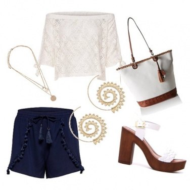 Outfit Il sandalo glam