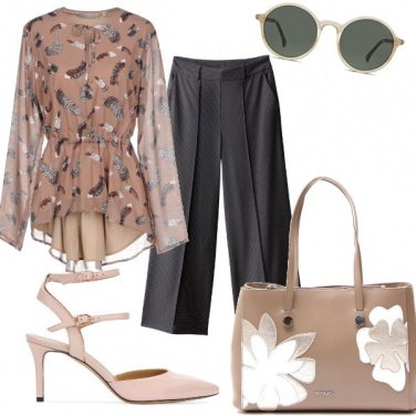 Outfit La blusa arricciata