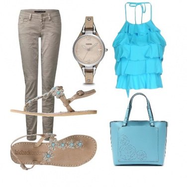 Outfit Turchese