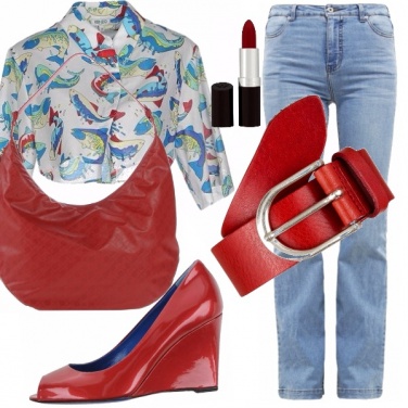 Outfit Rosso relativo