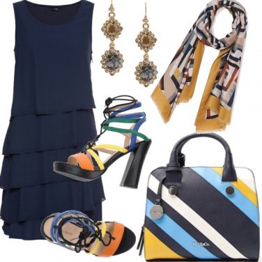 Outfit Righe per un matrimonio