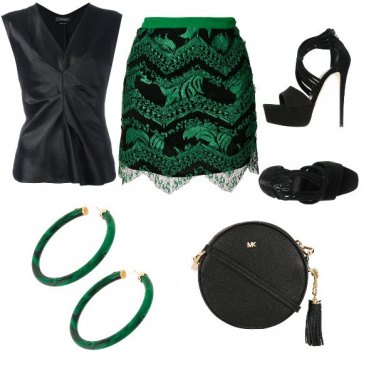 Outfit Un tocco di verde