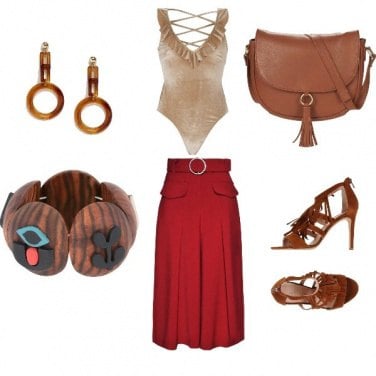 Outfit Etnico da città