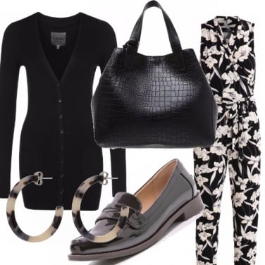Outfit Intramontabile bianco e nero