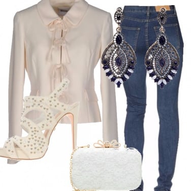 Outfit Cerimonia in jeans