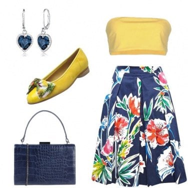 Outfit La borsa stampa cocco