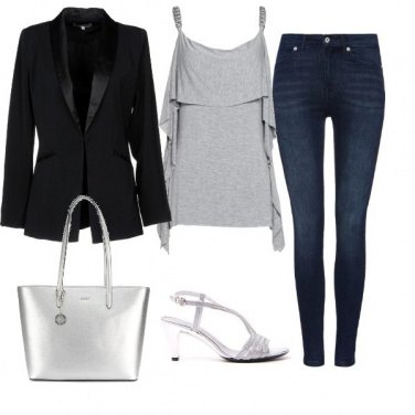 Outfit Argento