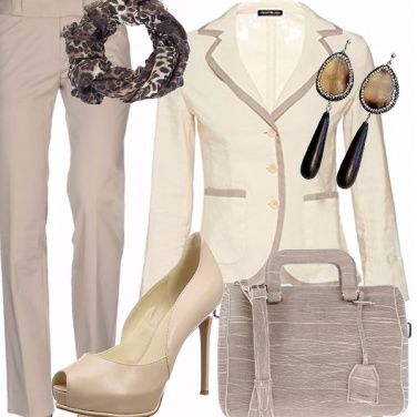 Outfit L\'eleganza del beige