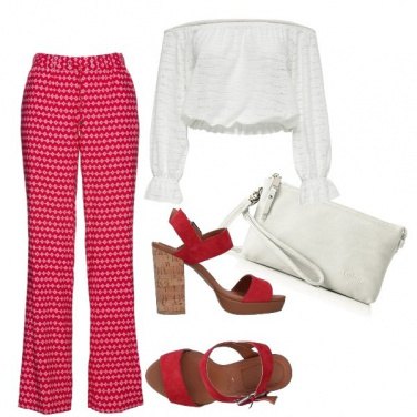 Outfit Rosso e bianco