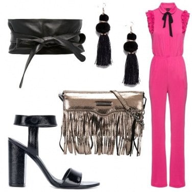 Outfit Una jumpsuit per il party