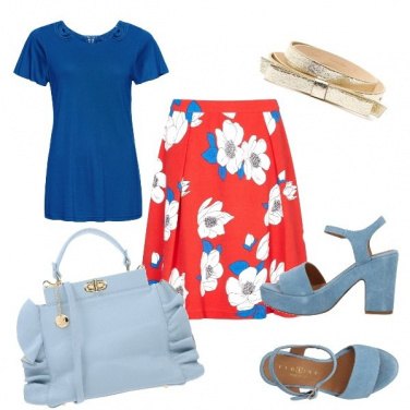 Outfit La gonna a fiori