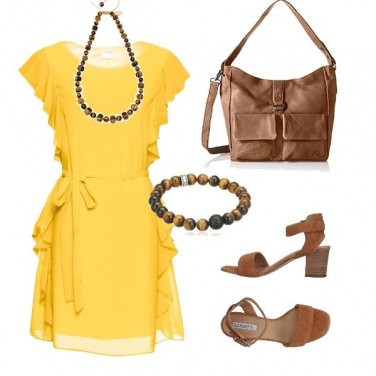 Outfit Giallo come il sole