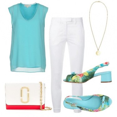 Outfit Un tocco tropicale