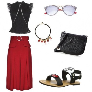 Outfit Sandalo Glam