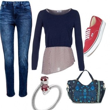Outfit Teen-red