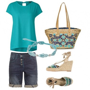 Outfit Turchese