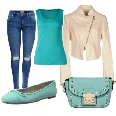 Outfit Turchese
