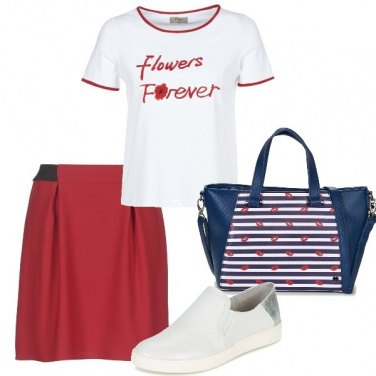 Outfit Gonna e slip on