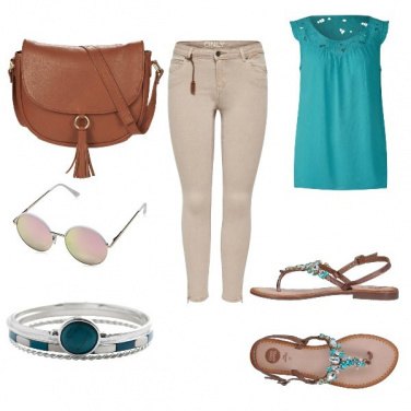 Outfit Turchese