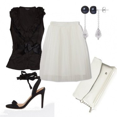 Outfit La gonna in tulle