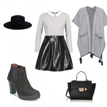 Outfit Pomeriggio in nero