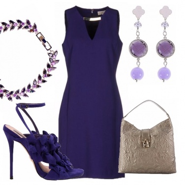 Outfit Elegantissima in viola