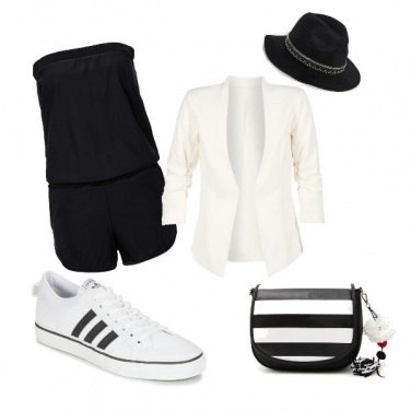 Outfit Black and white