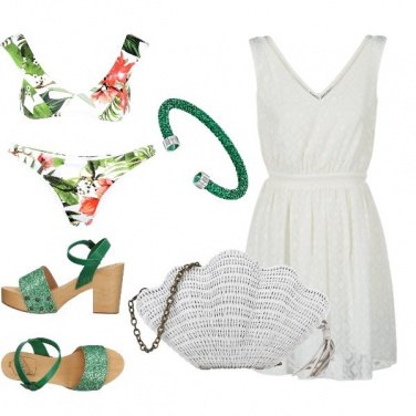 Outfit Una conchiglia per borsa